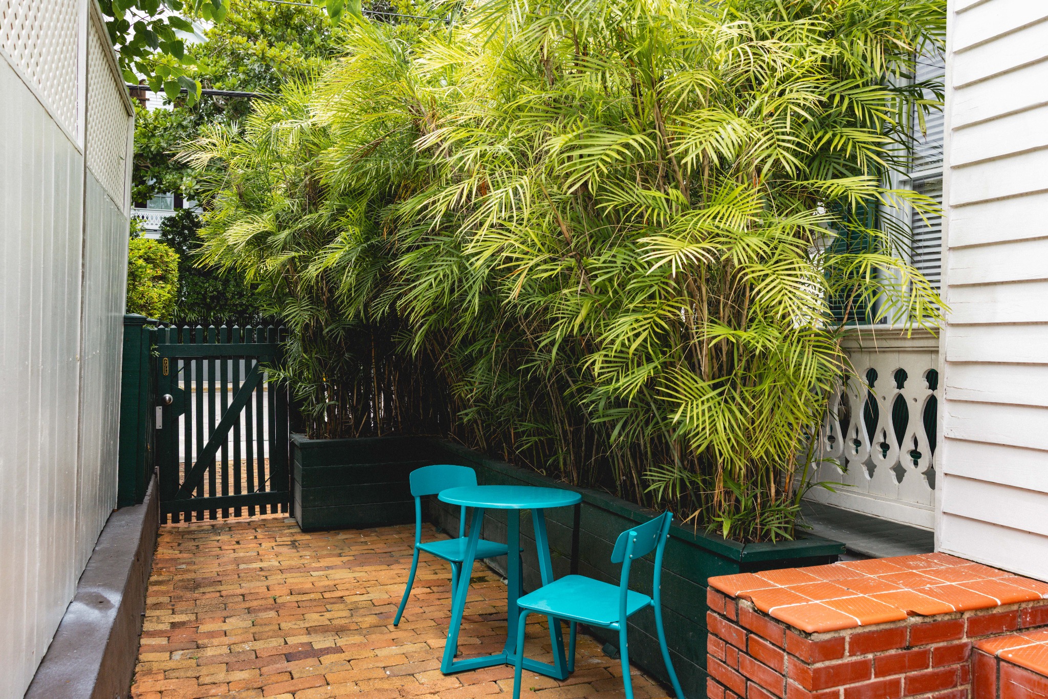 Private courtyard at The Bartlum