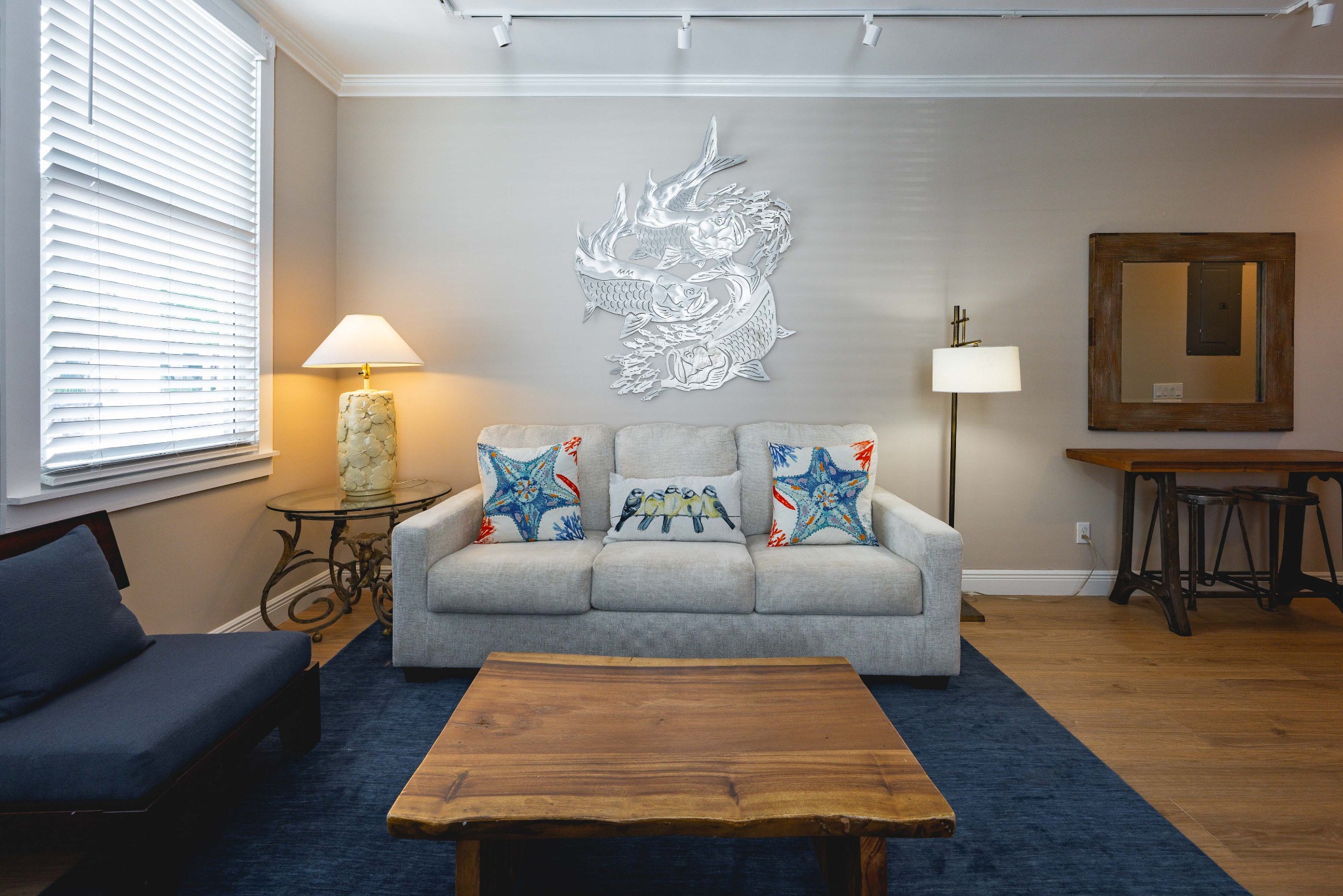 Living room at Mesa House